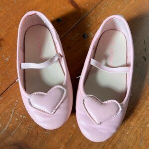 Carters Pink Hearts ballet flat